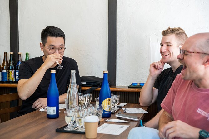 3 Hours Kyoto Insider Sake Experience | Tasting Konteki - The tasting room and its 10-plus pours