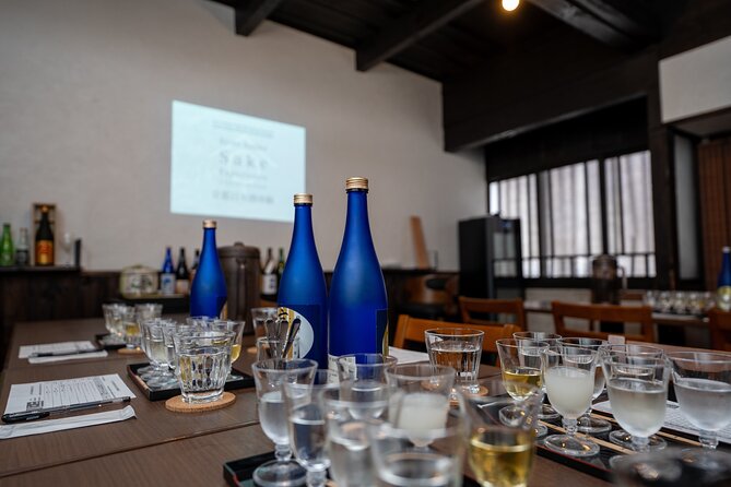 Advanced Kyoto Insider Sake Tasting Experience - Entering the tasting room in Fushimi