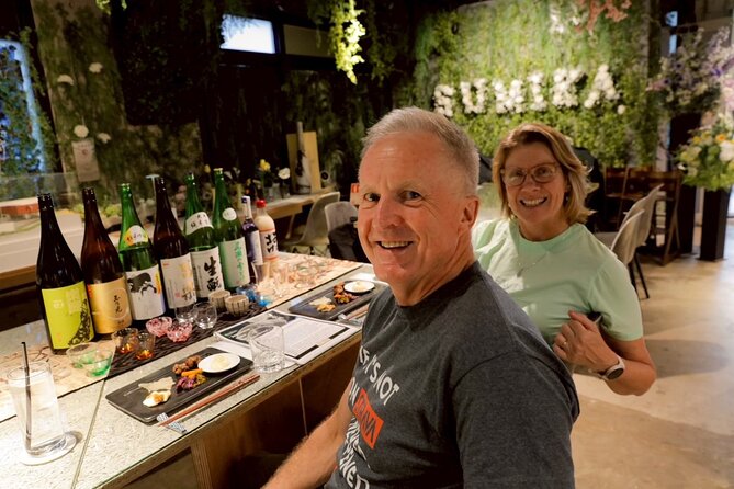 Cherry blossom & Japanese Sake Tasting in Shinjuku - Meeting in Shinjuku at A House with Flowers