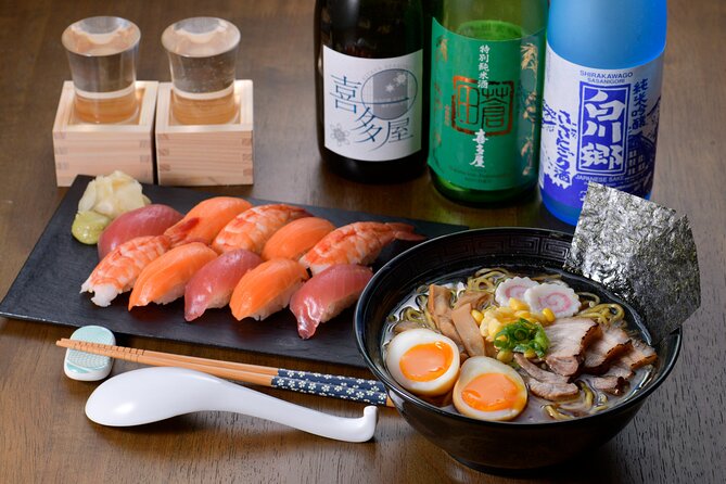 Cozy Tokyo Class: Ramen, Sushi, Sake Pairing & Cultural Exchange - Sushi preparation adds a second kind of kitchen lesson