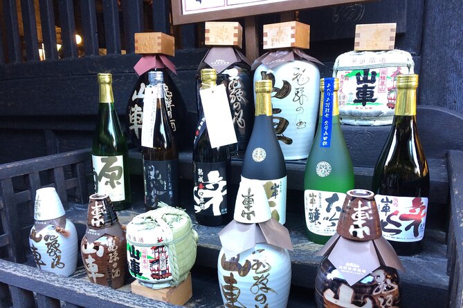 EXPERIENCE TAKAYAMA & LOCAL SAKE TASTING with explanation 1 HOUR! - Harada Sake Brewery: six or more local pours