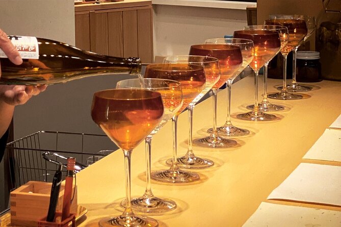 Experience Tasting Fukui's Local Sake in Lacquered Glasses - A One-Hour Sake Stop in Sabae
