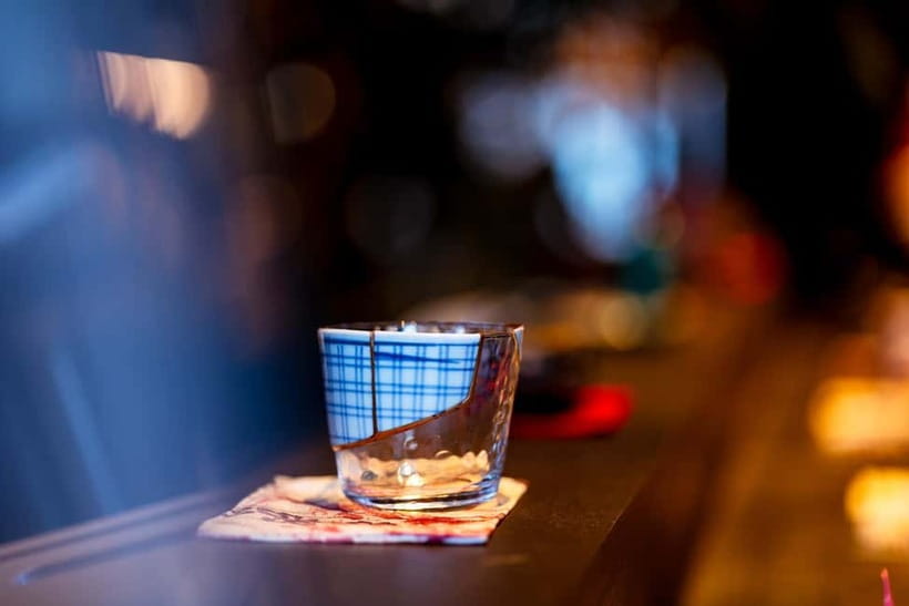 Ginza, Tokyo: Sake Experience with traditional vessels - Arriving at JIDAI on Ginza’s 11th floor