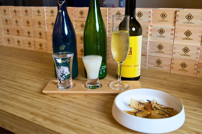 Kyoto Food and Sake Tour Experience - A quick sake stop three minutes from Kawaramachi