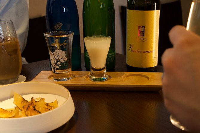 Kyoto Food and Sake Tour Experience - The hinoki cup is a practical souvenir