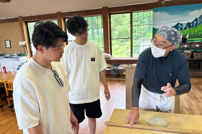 Nagano Private Tour: Ninja Temple, Soba Making & Sake Tasting - Walking the cedar avenue to Togakushi Shrine