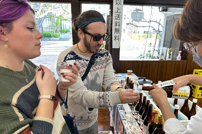 Nagano Sake Tasting Walking Tour - Entering the 120-year-old former sake factory