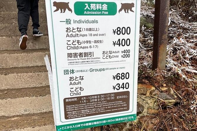Nagano: Snow Monkey and Zenkoji Temple Free Sake Taste Day Tour - Private vehicle comfort and guide service