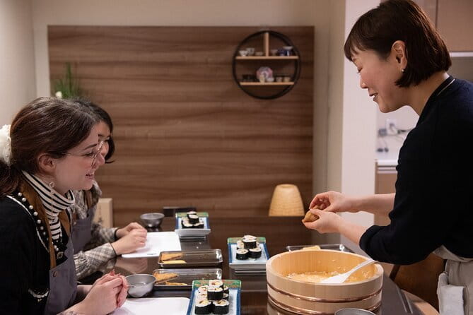 Nishiki Market, Private Sushi class & Sake Tasting in Townhouse - Entering a Restored Kyomachiya Townhouse