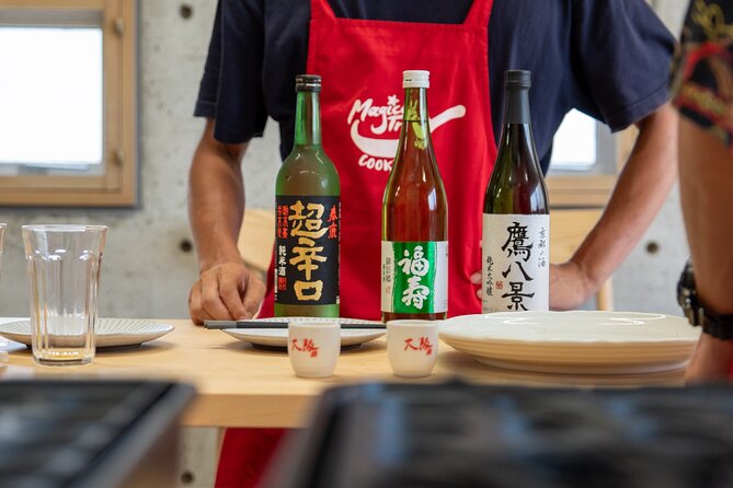 Osaka Home Feast Cooking and Sake Experience - Making crispy takoyaki from scratch