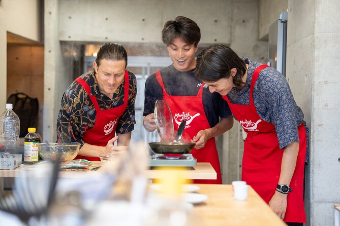 Osaka Home Feast Cooking and Sake Experience - Shopping for takoyaki fillings in Osaka