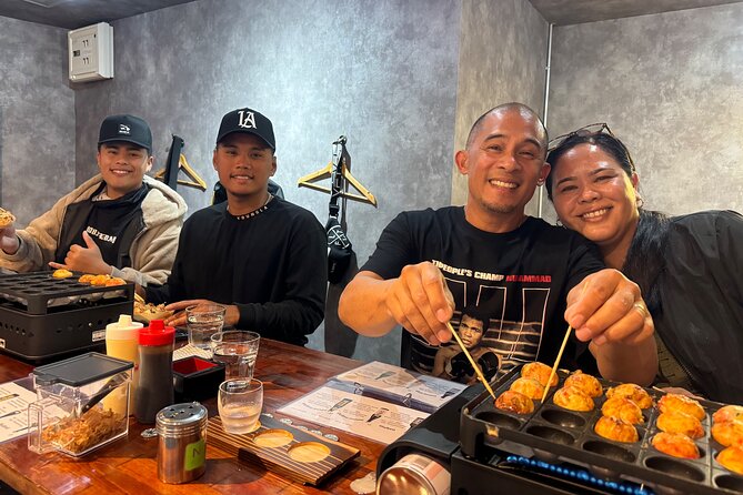 Osaka Sake Tasting & Takoyaki Cooking Experience - Why this Osaka food class works so well