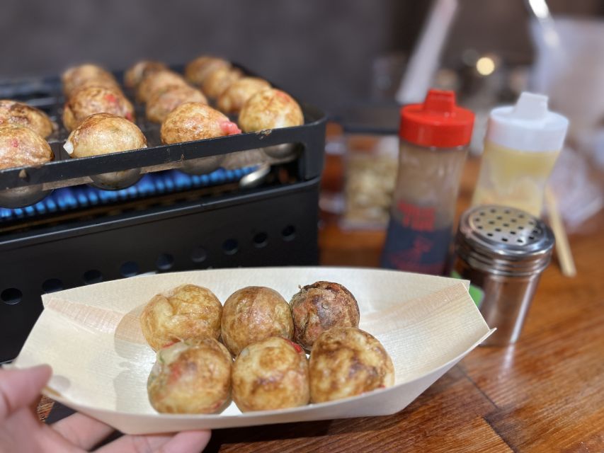 Osaka Sake Tasting with Takoyaki Cooking - Family groups, non-drinkers, and food concerns