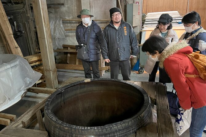 Private Sake Brewery Tour and Shinran Temple Visit - Isokura Brewery and the making of Inasato sake