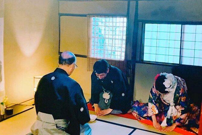 Private Tea Ceremony and Sake Tasting in Kyoto Samurai House - Key points to know before booking