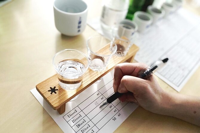 Sake Blending Experience : Craft Your Own Signature Sake - The hidden laboratory reveals the blending stage