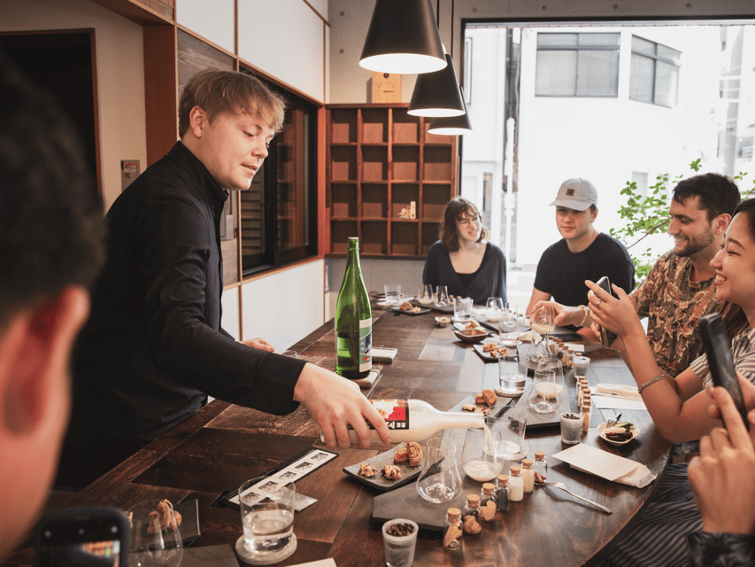 Sake Tasting Omakase Experience by Certified Sommeliers - Who will get the most from this Kanda tasting?