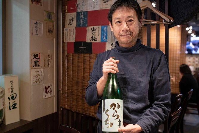 Tokyo Sake Tour with a Local Guide, Private & Tailored to Your Taste - Three bars and six samples