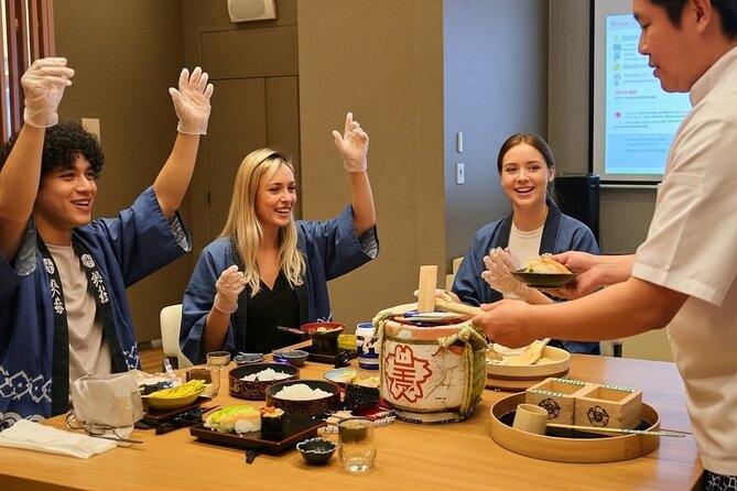 Tokyo Sushi Making Class : Sake Ceremony & Matcha Experience - Key points to know before booking