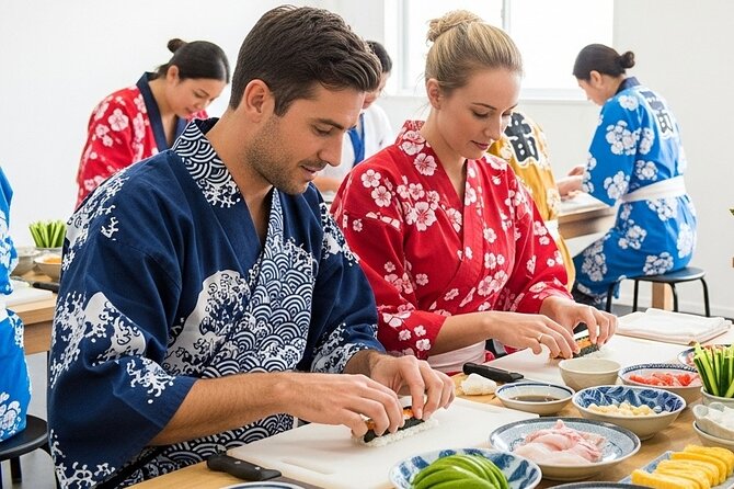Tokyo Sushi Making Class : Sake Ceremony & Matcha Experience - What the $45.77 price really buys