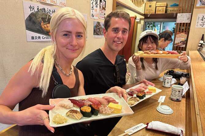 Tsukiji Market Eating Tour, Authentic Sushi & Sake Comparison - Starting at Tsukiji Hongwanji Temple