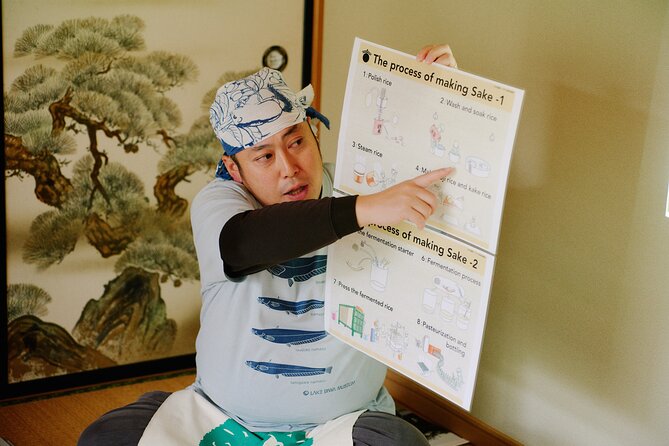 Unique Brewery Tour and One-of-a-Kind Sake Tasting Near Tokyo - Tasting three sakes with Hanno-made cups