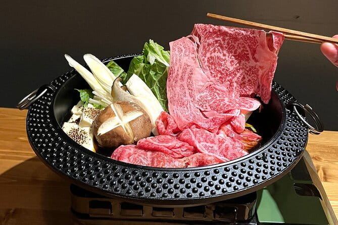 Wagyu BBQ & Sukiyaki with Sake Pairing Experience near Ginza - Key points at a glance